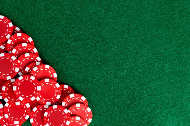 Live-dealer studio with real cards and gaming tables, player view